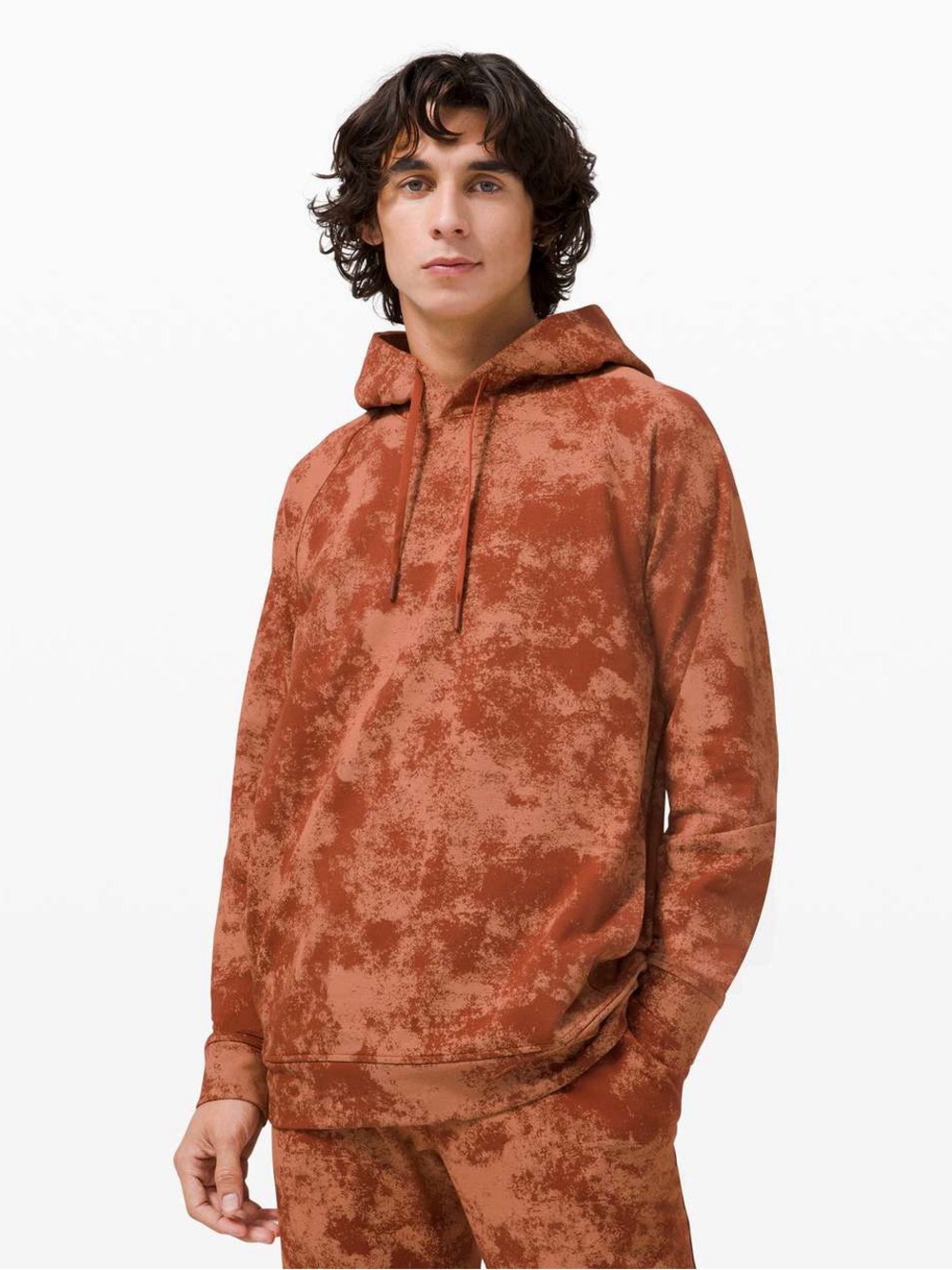Lululemon City Sweat Pullover Hoodie in Astral Dark Terracotta Sun